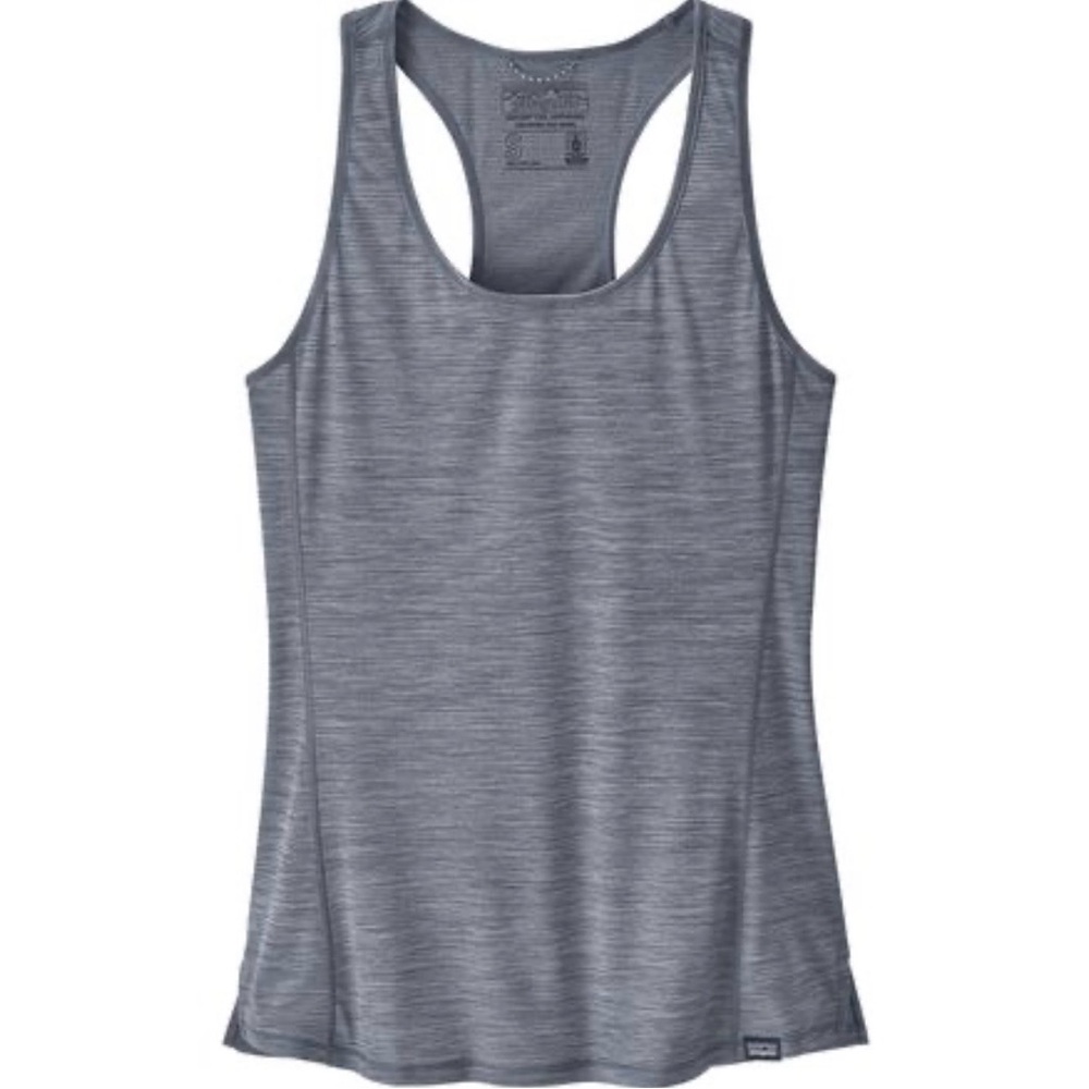 Patagonia Capilene Cool Lightweight Racerback Tank Top, Gray XL